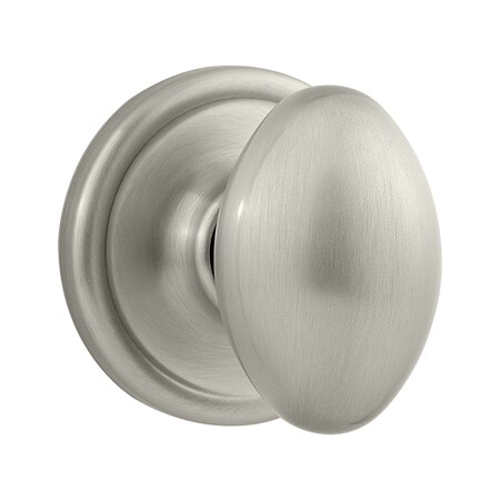 Kwikset Laurel Knob Interior Dummy Handleset Trim with New Chassis Satin Nickel Finish 968L-15